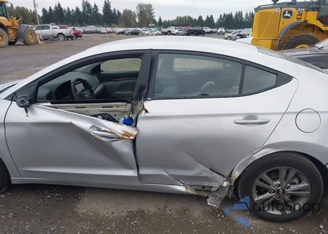 2018 Hyundai Elantra Sel from USA, damaged, VIN 5NPD84LF5JH393726